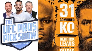 UFC Vegas 45 Chris Daukaus vs Derrick Lewis👊 The UFC Pros Pick Show [upl. by Treacy]