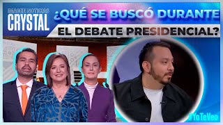 Estas fueron las tendencias del tercer debate presidencial  Noticias con Crystal Mendivil [upl. by Dinsmore]