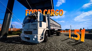 Ford Cargo 2428 Top Mod Ets2  DALENHA MODS  ets2 [upl. by Rotsen]