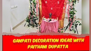 Festival backdrop decoration for Diwali festival season  Diwali  Ganesh puja backdrop [upl. by Netsew95]