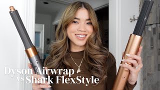 Dyson Airwrap VS Shark FlexStyle In Depth Comparison Honest Review Which one should you get [upl. by Yrro522]