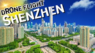 Shenzhen  China  A Stunning 4K Drone Tour 🇨🇳✨ 4K Drone Footage [upl. by Notnarb]