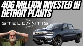 Stellantis Invests 406 Million Dollars Into Detroit Assembly Plants For EV And Hybrids 😱 [upl. by Hally]