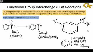 3605 Functional Group Interchange Reactions in Aromatic Synthesis [upl. by Grube93]