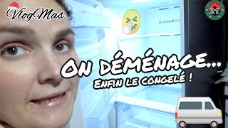 VLOGMAS  ON DÉMÉNAGE enfin le congelé 😃 😄 😁 [upl. by Harat526]