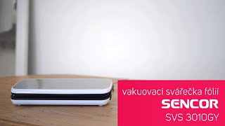 Unboxing Vakuovačky Sencor SVS 3010GY [upl. by Haleemak201]