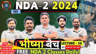 quotNDA Countdown 50 Days to NDA 2  Conquer Lecture 56quot nda2exam 2024 [upl. by Edythe]