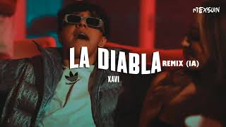 La Diabla Remix  Anuel AA x Rauw Alejandro x Xavi  IA Song [upl. by Aihsik]