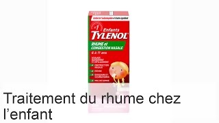 Traitement rapide du rhume chez lenfant de 23 ans et durée du rhinite prolongé [upl. by Akcirderf]