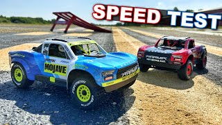 How FAST is the NEW ARRMA MOJAVE GROM MEGA RC Car [upl. by Enilrac]