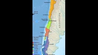 Acentos Chilenos DE NORTE A SUR y sus influencias [upl. by Hsakiv]