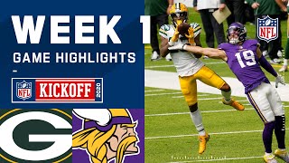 Packers vs Vikings Week 1 Highlights  NFL 2020 [upl. by Lanna]