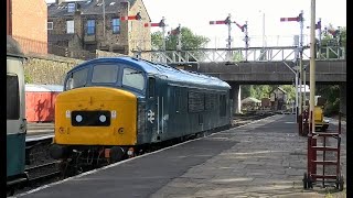 Class 45 PEAK 45108 East Lancs Railway 20th August 2022 [upl. by Oakman]