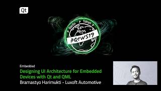 Designing UI Architecture for Embedded Devices with Qt and QML [upl. by Halonna]