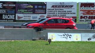 350z vs Mazdaspeed3 14 mile [upl. by France389]