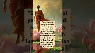 Dhammapada Ayat 5859 dhammachannel buddha [upl. by Ttemme]