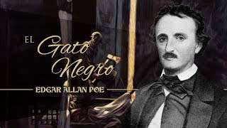 EL GATO NEGRO de EDGAR ALLAN POE 🦑 [upl. by Ecnahoy]