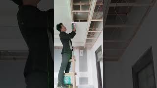 Ceiling ply board fitting [upl. by Shipman]