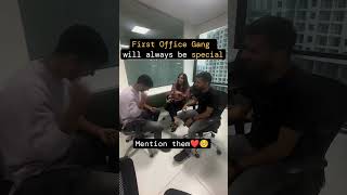 First office gang funny officefunnymoments comedy office [upl. by Eenolem362]