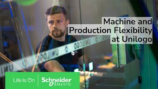 Digital twin technology amp industrial robotics give Unilogo the edge  Schneider Electric [upl. by Ocsicnarf]