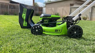 Review of Greenworks 60v Pro [upl. by Animrac]