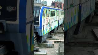 Chongqing Light Rail 5 second Track Change discoverchina travel chinatourism chinatravel [upl. by Ycnaf]