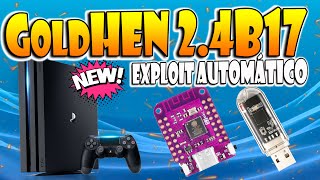 Auto Exploit Nueva Version de GOLDHEN para PS4 con EspS2 Mini y USB CHINO Solo 9 00 [upl. by Tnilf]