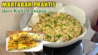 SATSET LANGSUNG JADI MARTABAK TELOR KULIT LUMPIA [upl. by Omle135]