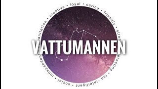 Vattumannen  Stjärntecken [upl. by Iveson821]