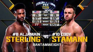 Aljamain Sterling vs Cody Stamann UFC 228 FULL FIGHT CHAMPIONS [upl. by Kulseth538]