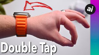 How to Get Double Tap on Your Existing Apple Watch ⌚️ [upl. by Nnylarat]