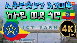 KOYE feche to GORO 🇪🇹 ADDIS ABABA Ethiopia driving with Goro highway 🛣️ [upl. by Suzanna]