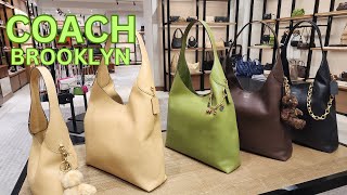 COACH STORE SHOPWITHME  COACH BROOKLYN SHOULDER BAG 28  HANDBAG  CROSS BODYBAGS NEW ARRIVAL❤️‍🩹 [upl. by Francisco]