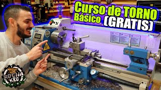 Curso de TORNO básico Introducción [upl. by Rondon]