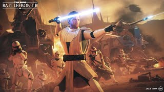 The Battle Of Geonosis  Star Wars Battlefront 2 Cinematic 4K Ultra [upl. by Aimek539]