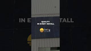 Discover the QUALITY behind every Inty Power install [upl. by Onitrof]