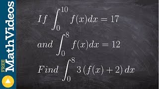 Find the integral given a partial and full integrand [upl. by Anjanette]