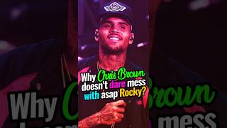 Why Chris brown doesnt dare mesh with Asap Rocky shorts celebritynews celebnews chrisbrown [upl. by Niriam]