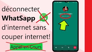 comment déconnecter WhatsAppInstagramMessenger dinternet sans couper internet de votre mobile [upl. by Odla402]