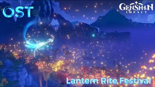 Genshin Impact OST  Lantern Rite Festival [upl. by Herrmann]