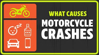 What Causes Motorcycle Crashes  HighsideLowside [upl. by Eentrok813]