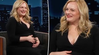 Motherhood Beckons Elisabeth Moss Officially Announces First Pregnancy [upl. by Mastic]