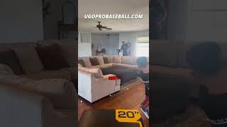 Living Room BATTING PRACTICE Sesh [upl. by Ecnarual]