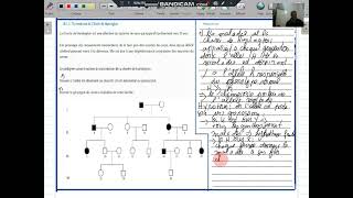 svtlheredité humainele pedigrée dune maladie autosomale dominantela chorée de huntington [upl. by Lavena]