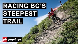 Racing Psychosis  What Bikes and Tires Do the Pros Run  2020 Crankworx Summer Series [upl. by Nosraep]