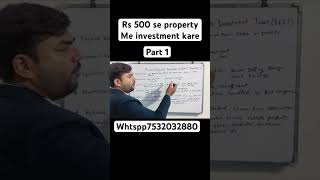 REIT Vs Physical Property Star investing in property at Rs 500 investment reit mutualfunds sip [upl. by Norval841]