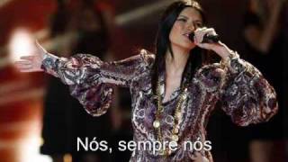 Apaixonados como nós Com letra  Laura Pausini [upl. by Atinram414]