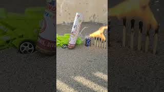 Matchstick Amazing Cracker experiment  Diwali cracker testing 2024 🔥😂🔥shorts crackerstesting [upl. by Ostraw915]