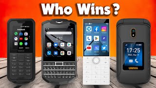 Best 4G Feature Phones  Who Is THE Winner 1 [upl. by Anilek]