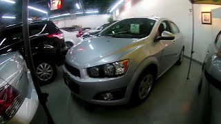 Walk Around of A 2014 Chevrolet Sonic LT BACK UP CAMERA BLUETOOTH [upl. by Ettenim809]